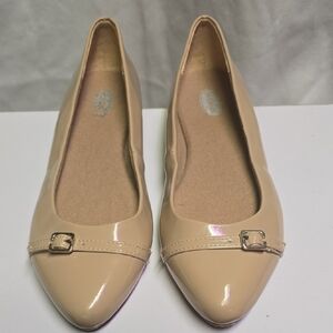 Dr. Scholl's Size 6 Nude Patent Women's Flats
